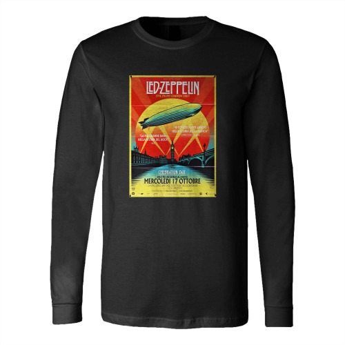 Authentic Vintage Led Zeppelin Celebration Da Long Sleeve T-Shirt Tee