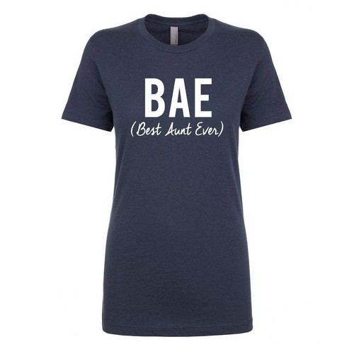 Bae Best Aunt Ever Logo Man's T-Shirt Tee