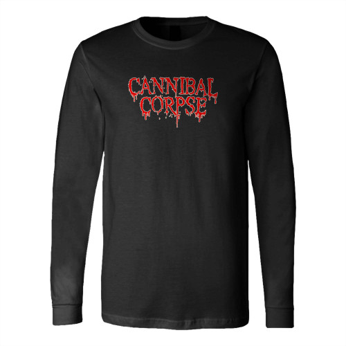 Cannibal Corpse Band Logo  Long Sleeve T-Shirt Tee