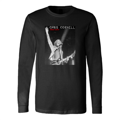 Chris Cornell 1964-2017 R I P Sound Long Sleeve T-Shirt Tee