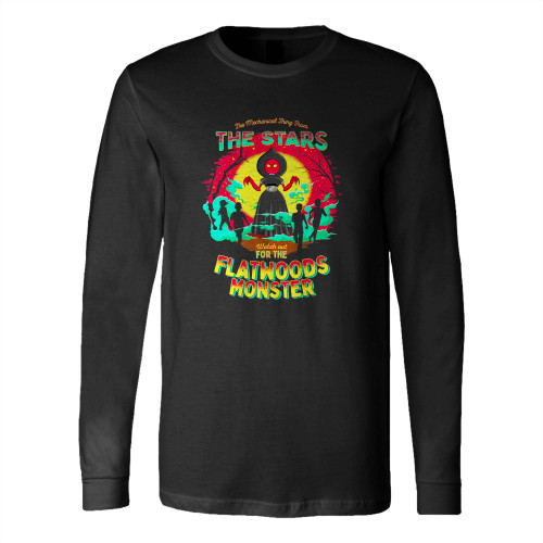 Cute Braxxie Flatwoods Monster West Virginia Retro Long Sleeve T-Shirt Tee