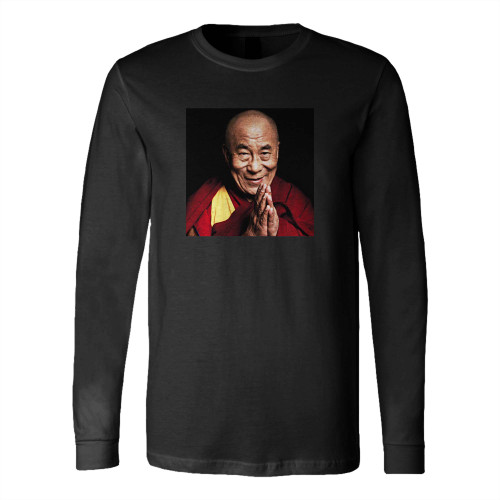 Dalai Lama Inspired By Meditation Long Sleeve T-Shirt Tee