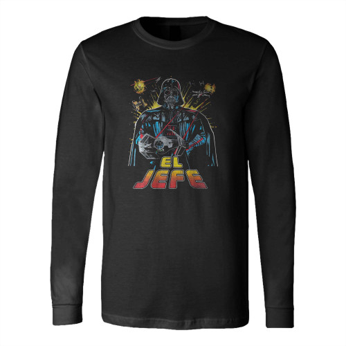 Darth Vader El Jefe Chief Long Sleeve T-Shirt Tee