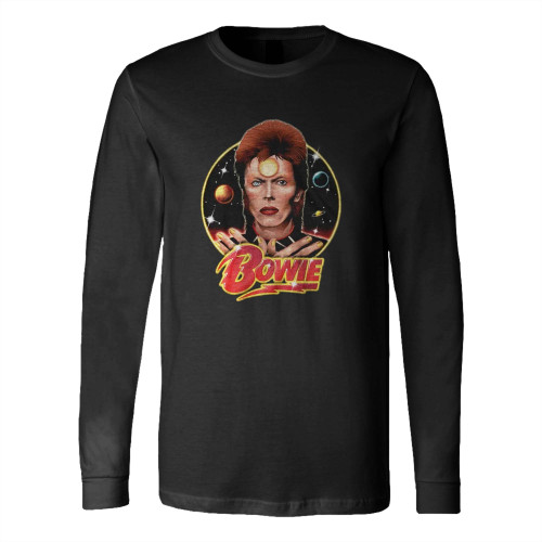 David Bowie Starman Long Sleeve T-Shirt Tee