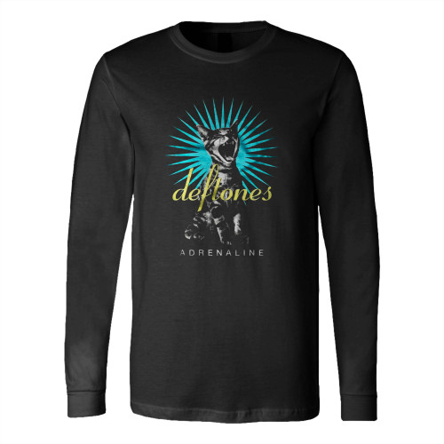 Deftones Adrenaline Long Sleeve T-Shirt Tee