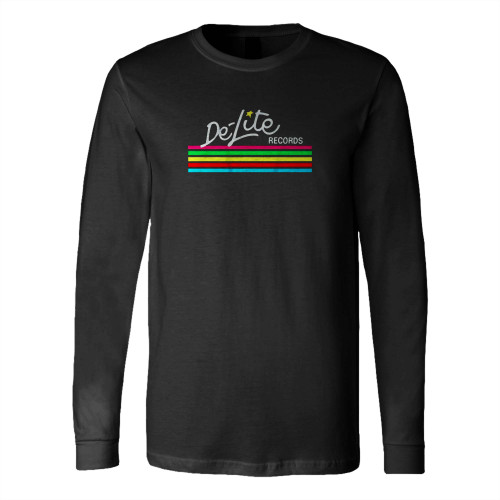 Delite Records Long Sleeve T-Shirt Tee