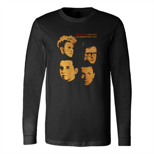 Depeche Mode Memento Mori Tour 1 Long Sleeve T-Shirt Tee