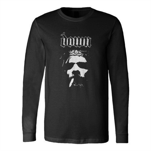 Down Band Phil Anselmo Face Pantera Long Sleeve T-Shirt Tee