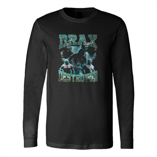 Drax The Destroyer Marvel Avenger Long Sleeve T-Shirt Tee