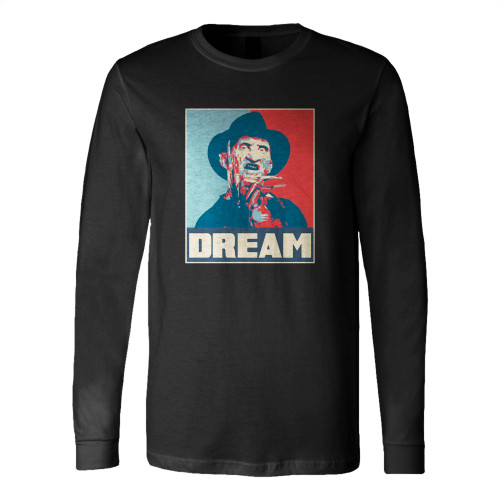 Dream Freddy Horror Character Halloween Hope Vintage Long Sleeve T-Shirt Tee