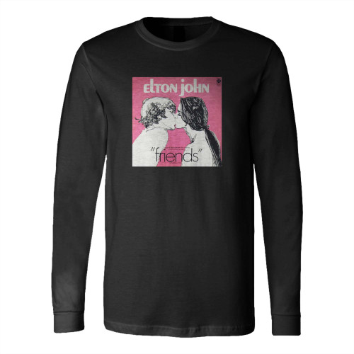 Elton John Vintage Album Friends Long Sleeve T-Shirt Tee