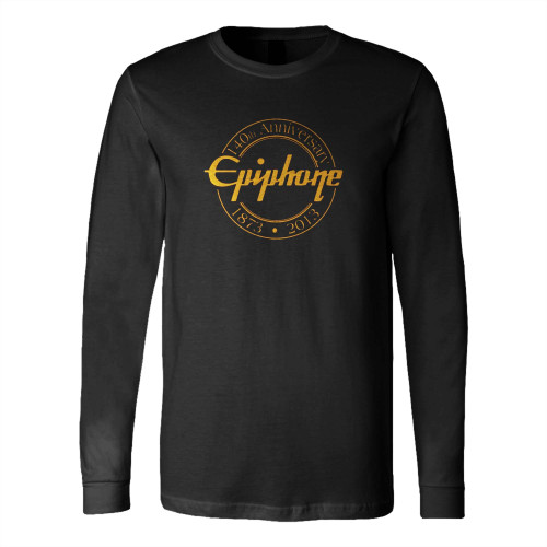 Epiphone 1873 2013 140 Years Long Sleeve T-Shirt Tee