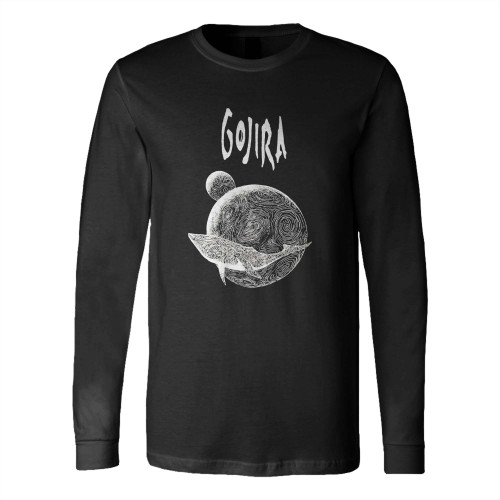 Gojira Whale Long Sleeve T-Shirt Tee