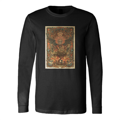 Grateful Dead Concert Poster Long Sleeve T-Shirt Tee