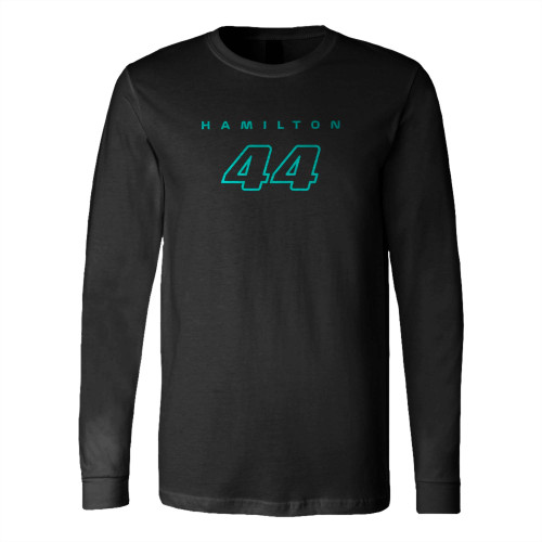Hamilton 44 Formula One Long Sleeve T-Shirt Tee