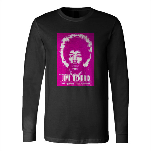 Jimi Hendrix 1969 Long Sleeve T-Shirt Tee