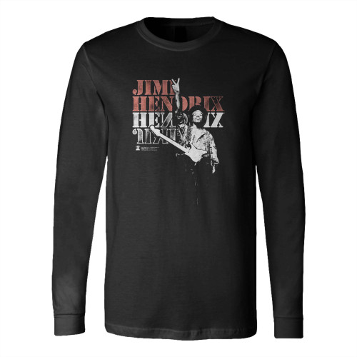 Jimi Hendrix Peace Long Sleeve T-Shirt Tee