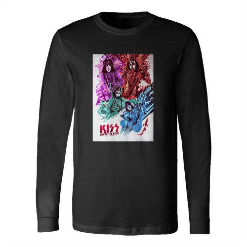 Kiss End Of The Road Long Sleeve T-Shirt Tee