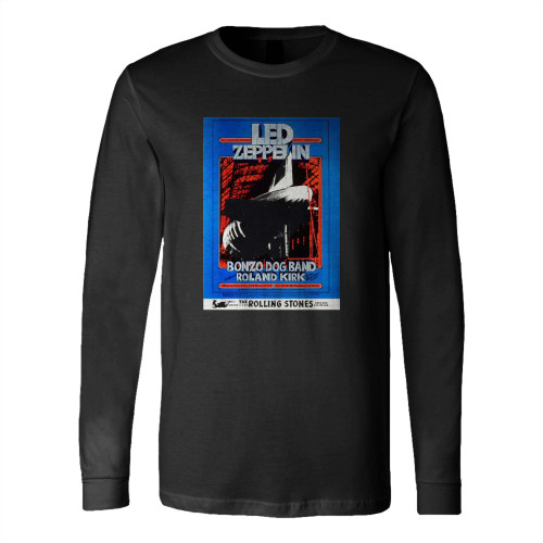 Led Zeppelin Vintage Concert From Winterland Long Sleeve T-Shirt Tee