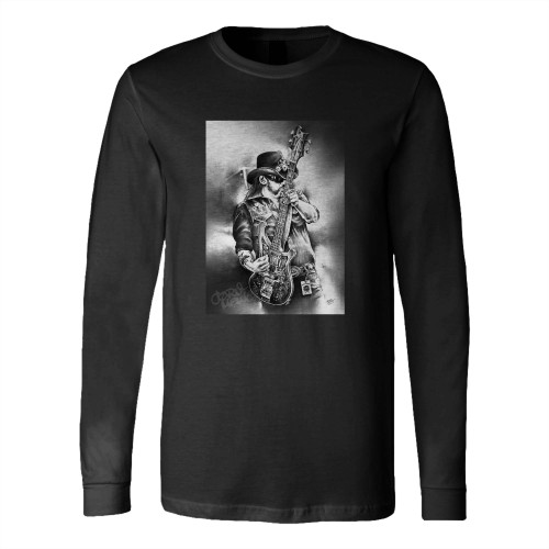 Lemmy Kilmister Poster Art Lemmy Motorhead Hawkwind Heavy Long Sleeve T-Shirt Tee