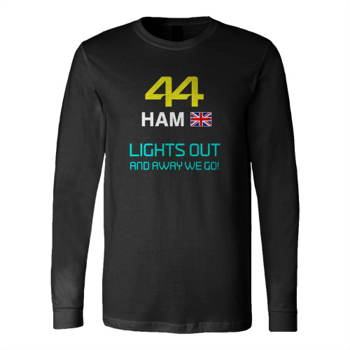Lewis Hamilton 2023 Formula 1 F1 Long Sleeve T-Shirt Tee
