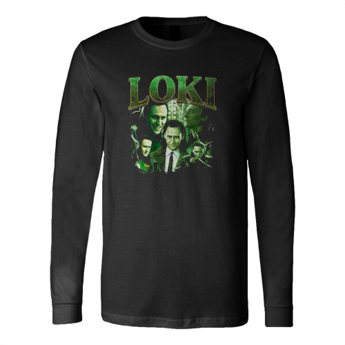 Loki Marvel Avenger Long Sleeve T-Shirt Tee