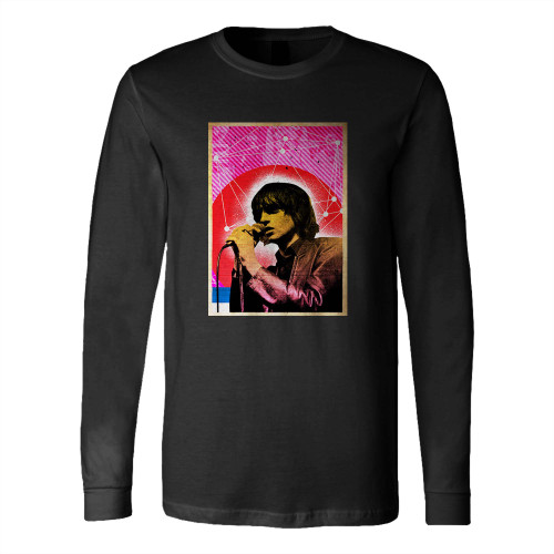 Mark E Smith The Fall Music Indie Rock N Roll Pop Art Poster Long Sleeve T-Shirt Tee