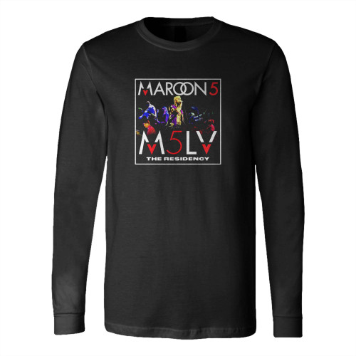 Maroon 5 World Tour 2023 Residency Long Sleeve T-Shirt Tee