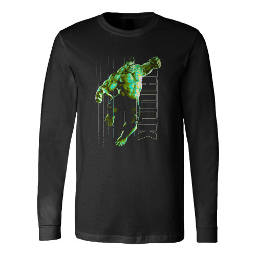 Marvel Infinity War Incredible Hulk Jump Long Sleeve T-Shirt Tee