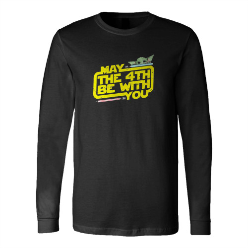 May The 4Th Be With You Star War Character Long Sleeve T-Shirt Tee
