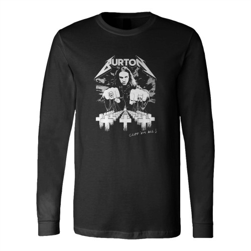 Metallica Aurton Cliff Em All Long Sleeve T-Shirt Tee