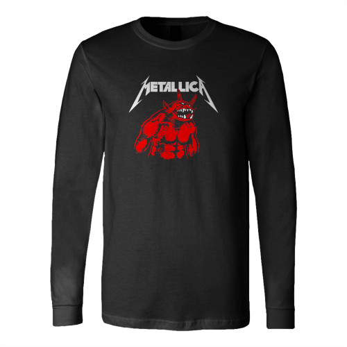 Metallica Jump In The Fire Kill Em Long Sleeve T-Shirt Tee