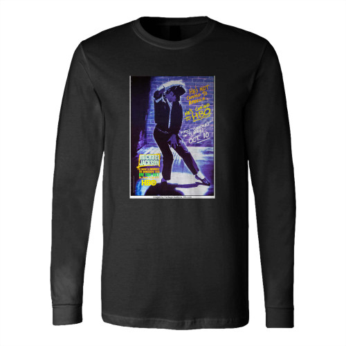 Michael Jackson The Dangerous Tour 1992 Poster Long Sleeve T-Shirt Tee