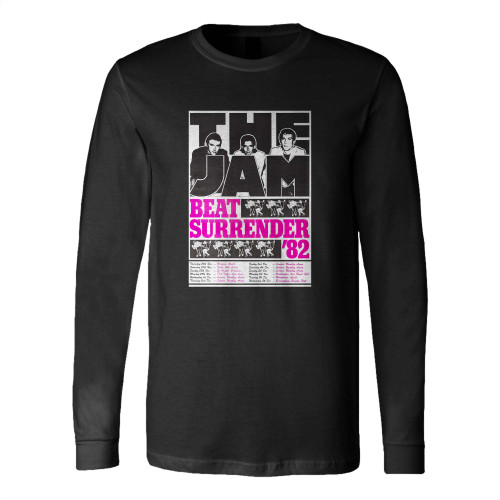 Original 1977 The Jam 'This Is The Modern World' Promotional Tour Long Sleeve T-Shirt Tee