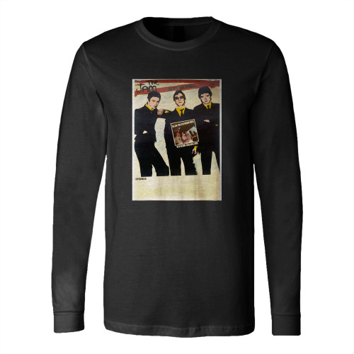 Original 1977 The Jam This Is The Modern World' Promotional Tour Long Sleeve T-Shirt Tee