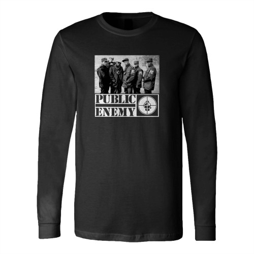 Public Enemy Hip Hop Long Sleeve T-Shirt Tee