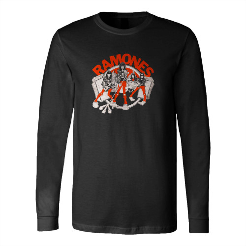 Ramones Road To Ruin Vintage Long Sleeve T-Shirt Tee