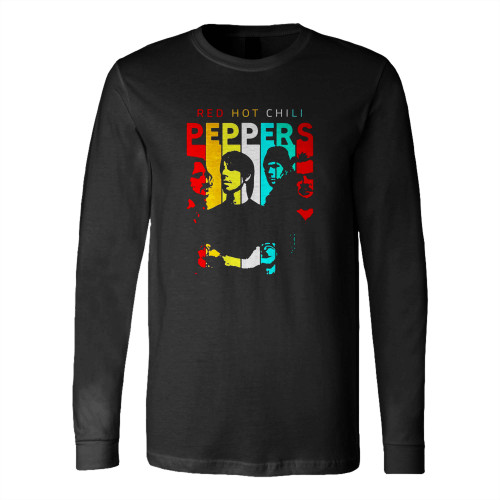 Red Hot Chili Peppers 40Th Anniversary 1983-2023 Long Sleeve T-Shirt Tee