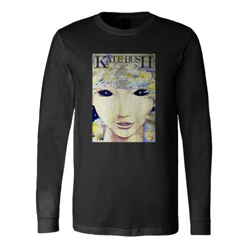 Reproduction Alternate Kate Bush 1979 Tour Long Sleeve T-Shirt Tee