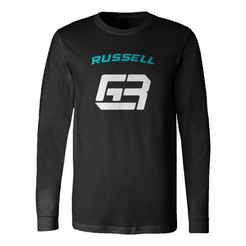 Russell 63 Formula One Racing Long Sleeve T-Shirt Tee