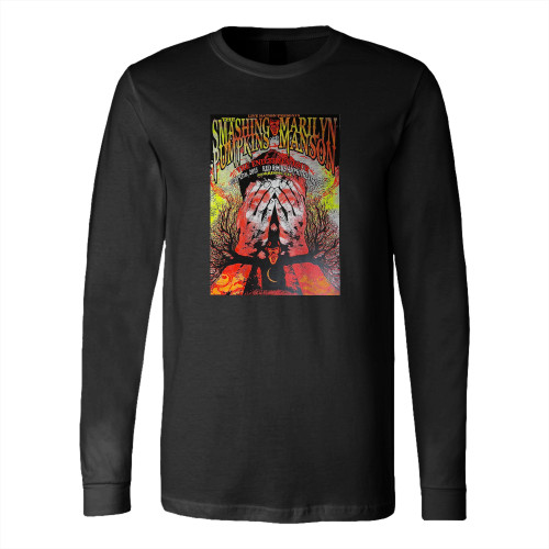 Smashing Pumpkins Marilyn Manson 2015 Lindsey Kuhn Poster Long Sleeve T-Shirt Tee