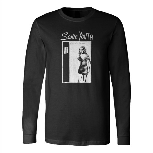 Sonic Youth Goo Grub Vintage Long Sleeve T-Shirt Tee