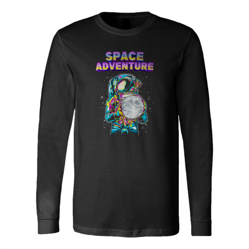 Space Adventure Astronaut Long Sleeve T-Shirt Tee