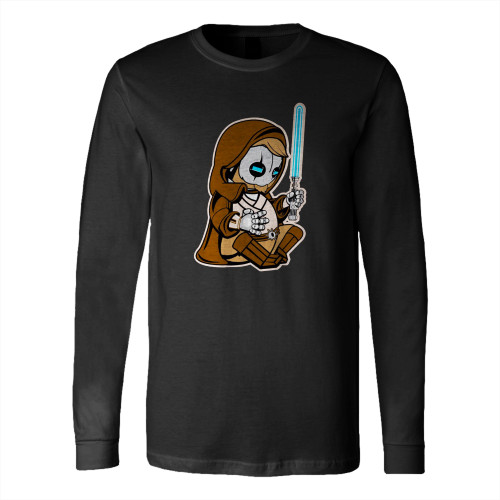 Star Wars Obi Wan Kenobi Darth Vader Long Sleeve T-Shirt Tee