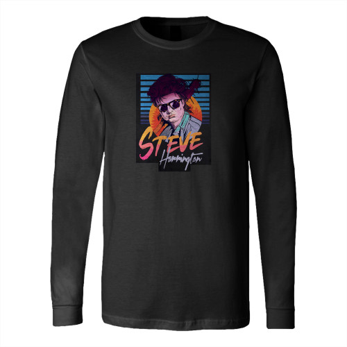 Steve Harrington The Babysitter Vintage Long Sleeve T-Shirt Tee