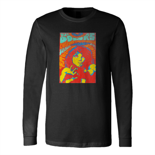 The Doors Psychedelic Concert Poster Long Sleeve T-Shirt Tee