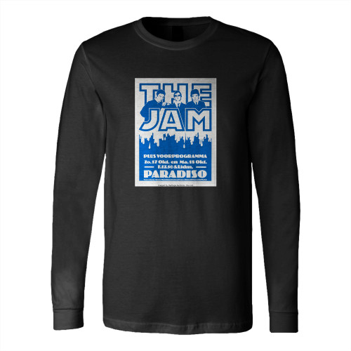 The Jam Voorprogramma Paradiso Concert Long Sleeve T-Shirt Tee