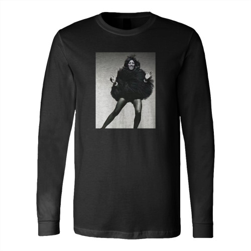 Tina Turner Aesthetic Retro Vintage 70S Long Sleeve T-Shirt Tee