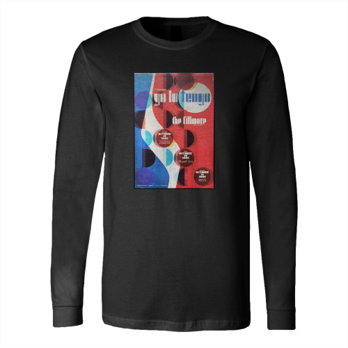 Yo La Tengo Concert Poster 2006 Long Sleeve T-Shirt Tee