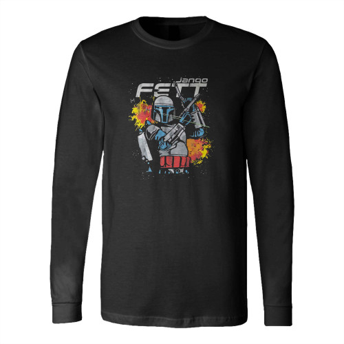 Jango Fett Hero Blasters 1 Long Sleeve T-Shirt Tee